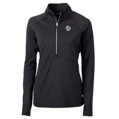 New York Yankees Cutter & Buck Women's Adapt Eco Knit Stretch Recycled Half-Zip DryTec Top On Sale