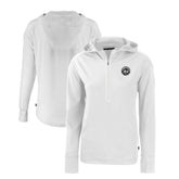 New York Mets Cutter & Buck Women's Daybreak Eco Recycled Half-Zip Hoodie Online