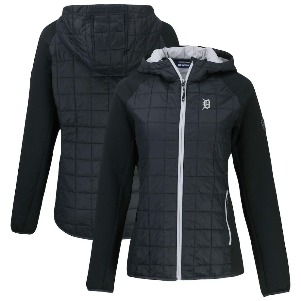 Detroit Tigers Cutter & Buck Women's Rainier Primaloft Eco Full-Zip Hybrid Jacket Clearance