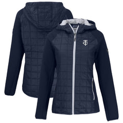 Minnesota Twins Cutter & Buck Women's Rainier Primaloft Eco Full-Zip Hybrid Jacket Near Me