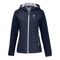 Detroit Tigers Cutter & Buck Women's Rainier Primaloft Eco Full-Zip Hybrid Jacket Clearance