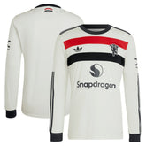 Adidas Manchester United Originals 2024/25 Third Replica Long Sleeve Jerseys - Cream