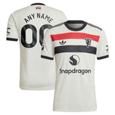 Adidas Manchester United Originals 2024/25 Third Custom Jerseys - Cream