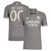 Adidas Real Madrid Originals 2024/25 Third Custom Jerseys - Charcoal