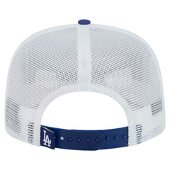 Los Angeles Dodgers New Era 9FIFTY A-Frame Trucker Snapback Hat discount