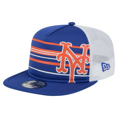 New York Mets New Era 9FIFTY A-Frame Trucker Snapback Hat On Sale