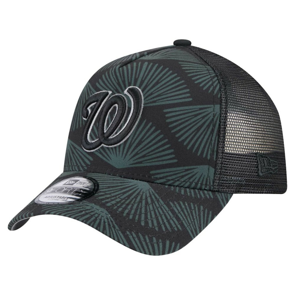Washington Nationals New Era 9FORTY A-Frame Trucker Adjustable Hat Sale