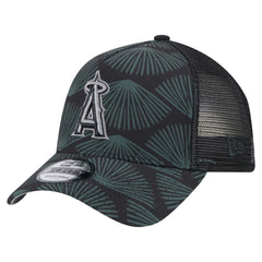 Los Angeles Angels New Era 9FORTY A-Frame Trucker Adjustable Hat discount