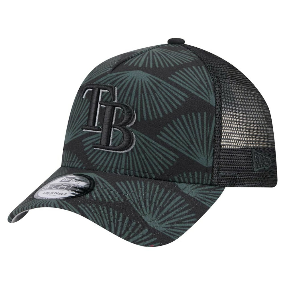 Tampa Bay Rays New Era 9FORTY A-Frame Trucker Adjustable Hat On Sale