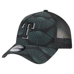 Texas Rangers New Era 9FORTY A-Frame Trucker Adjustable Hat discount