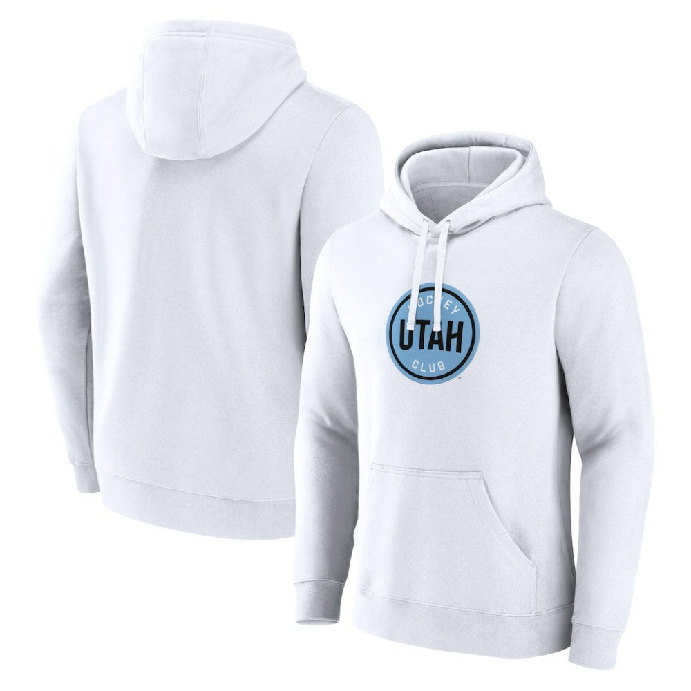 Utah Mammoth - Fanatics Draft Logo Pullover Hoodie White