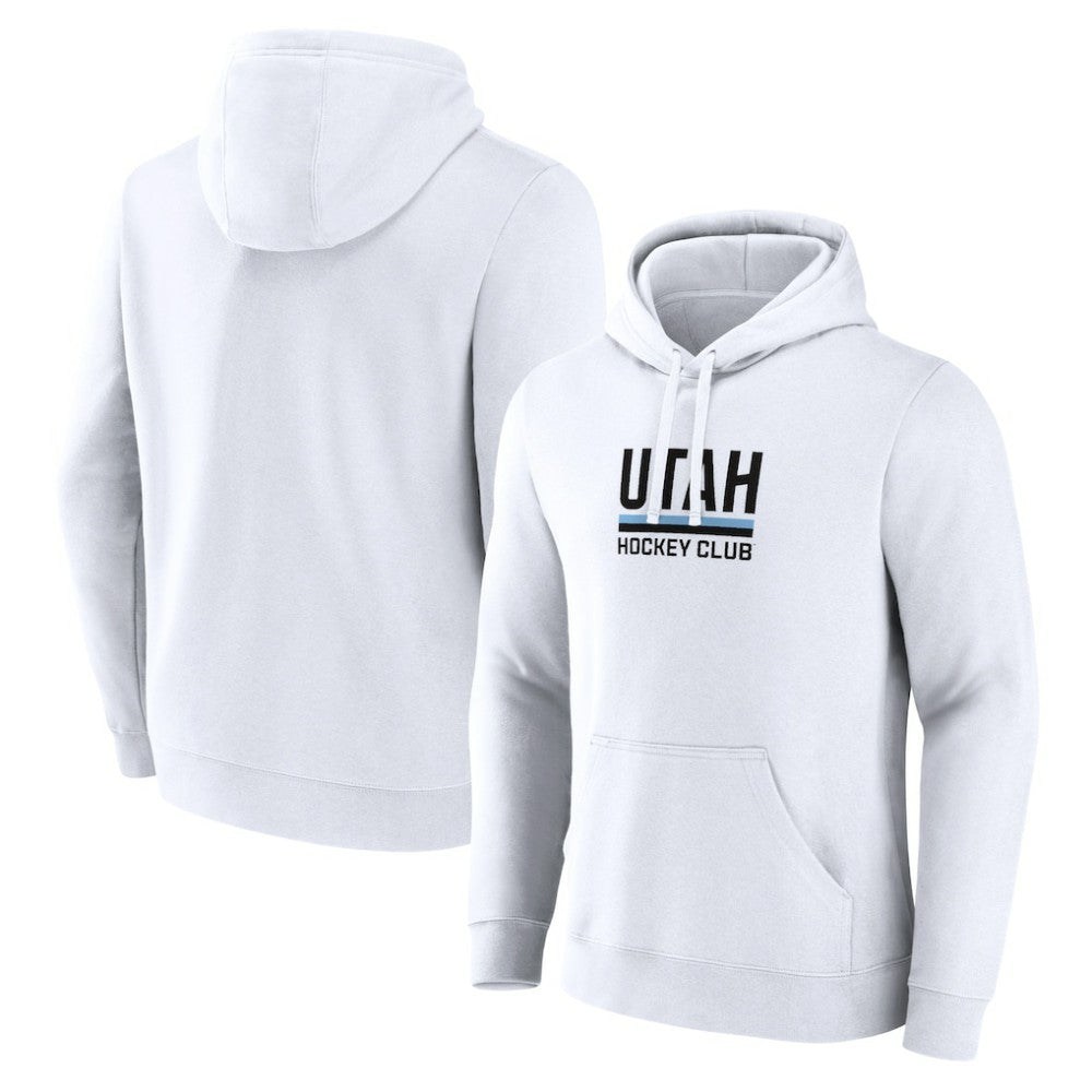 Utah Mammoth - Fanatics Secondary Logo Pullover Hoodie White