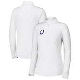 Indianapolis Colts Women's Sport Playa Vista IslandZone Quarter-Zip Jacket White - Tommy Bahama