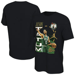 NBA - Jayson Tatum Boston Celtics Jordan Brand Player T-Shirt - Black