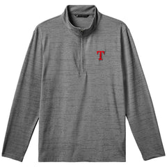 Texas Rangers TravisMathew The Heater Quarter-Zip Pullover Top Lifestyle