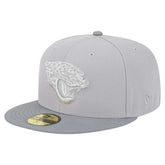 Jacksonville Jaguars New Era Iron Cloud 59FIFTY Fitted Hat Gray/Graphite - NFL