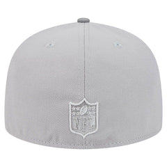 Jacksonville Jaguars New Era Iron Cloud 59FIFTY Fitted Hat Gray/Graphite - NFL