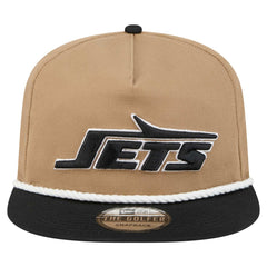 New York Jets New Era Desert Golfer Snapback Hat Khaki/Black - NFL