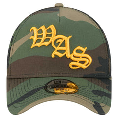 Washington Commanders New Era Mystic Camo A-Frame 9FORTY Adjustable Hat Camo - NFL