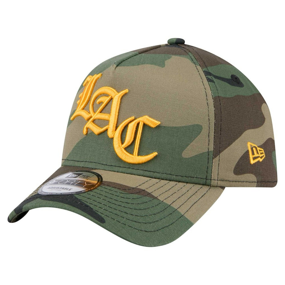Los Angeles Chargers New Era Mystic Camo A-Frame 9FORTY Adjustable Hat Camo - NFL