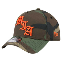 Miami Dolphins New Era Mystic Camo A-Frame 9FORTY Adjustable Hat Camo - NFL