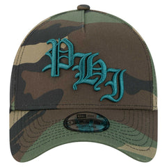 Philadelphia Eagles New Era Mystic Camo A-Frame 9FORTY Adjustable Hat Camo - NFL