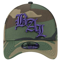 Baltimore Ravens New Era Mystic Camo A-Frame 9FORTY Adjustable Hat Camo - NFL
