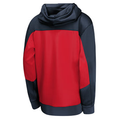 Nike - Washington Wizards Youth Authentic On-Court Showtime Performance Full-Zip Hoodie - Navy/Red