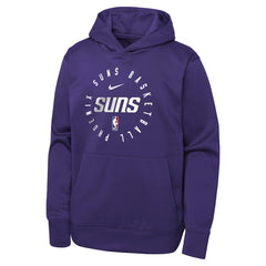 Nike - Phoenix Suns Youth Performance Practice Spotlight Pullover Hoodie - Purple