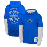 NBA - Orlando Magic Youth Small Ball Long Sleeve Hoodie T-Shirt - Blue
