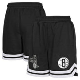 NBA - Brooklyn Nets Youth Teardrop Fleece Shorts - Black