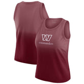 Washington Commanders WEAR by Erin Andrews x Gracie Hunt Women's Ombre Tank Top Burgundy - NFL