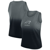 Carolina Panthers WEAR by Erin Andrews x Gracie Hunt Women's Ombre Tank Top Black - NFL