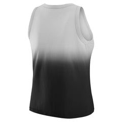 Las Vegas Raiders WEAR by Erin Andrews x Gracie Hunt Women's Ombre Tank Top Black - NFL