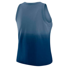 Indianapolis Colts WEAR by Erin Andrews x Gracie Hunt Women's Ombre Tank Top Heather Navy - NFL