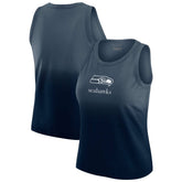 Seattle Seahawks WEAR by Erin Andrews x Gracie Hunt Women's Ombre Tank Top Navy - NFL