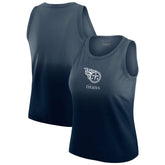 Tennessee Titans WEAR by Erin Andrews x Gracie Hunt Women's Ombre Tank Top Navy - NFL