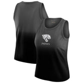 Jacksonville Jaguars WEAR by Erin Andrews x Gracie Hunt Women's Ombre Tank Top Black - NFL