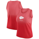 Kansas City Chiefs WEAR by Erin Andrews x Gracie Hunt Women's Ombre Tank Top Red - NFL
