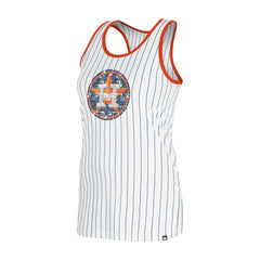 Houston Astros New Era Women's Gameday Pinstripe Tank Top Sale
