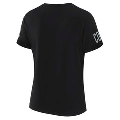 Dallas Cowboys WEAR by Erin Andrews x Gracie Hunt Women's Draft Me Lace-Up T-Shirt Black - NFL