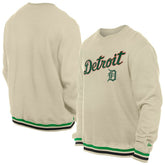 Detroit Tigers New Era St. Patrick's Day Twill Pullover Sweatshirt Clearance