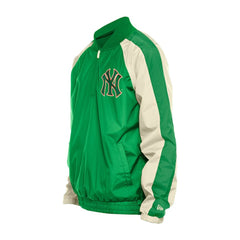 New York Yankees New Era St. Patrick's Day Ripstop Raglan Quarter-Zip Windbreaker Clearance