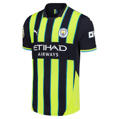 Puma Erling Haaland Manchester City 2024/25 Away Player Jerseys - Navy