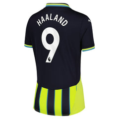 Puma Erling Haaland Manchester City Women's 2024/25 Away Replica Player Jerseys - Navy