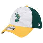 Athletics New Era 2025 MLB Clubhouse 39THIRTY Flex Hat discount