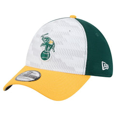 Athletics New Era 2025 MLB Clubhouse 39THIRTY Flex Hat discount