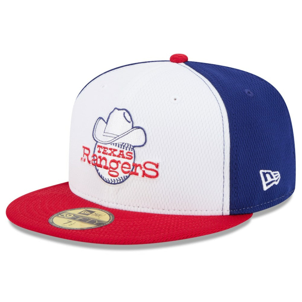 Texas Rangers New Era 2025 MLB Clubhouse 59FIFTY Fitted Hat Lifestyle