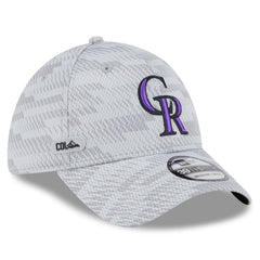Colorado Rockies New Era 2025 MLB Clubhouse 39THIRTY Flex Hat Clearance