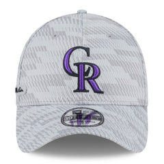 Colorado Rockies New Era 2025 MLB Clubhouse 39THIRTY Flex Hat Clearance